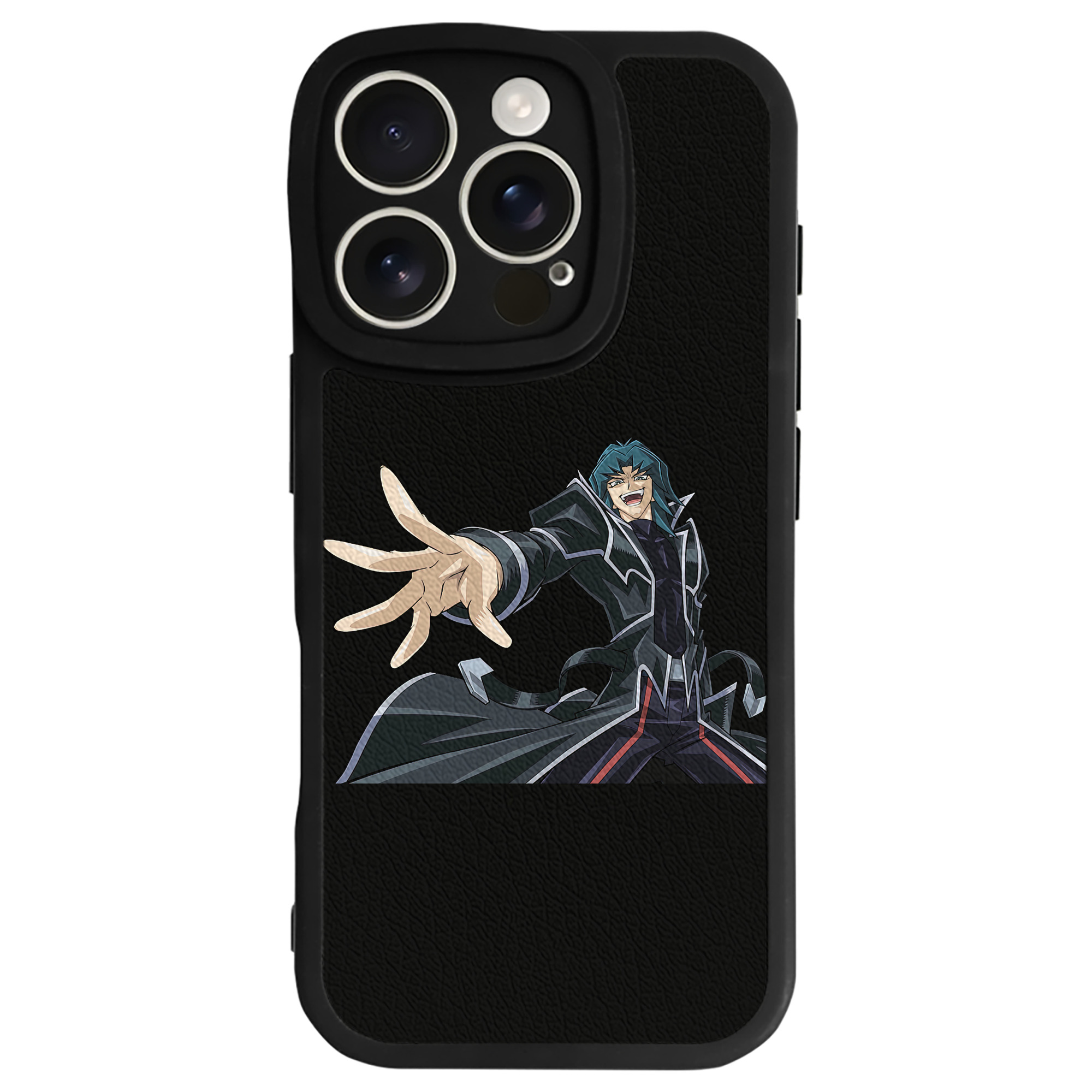 遊☆戯☆王 Yu-Gi-Oh! 【iPhone 16シリーズ対応】シリコンスマホケース（レザー調） 材質：シリコン